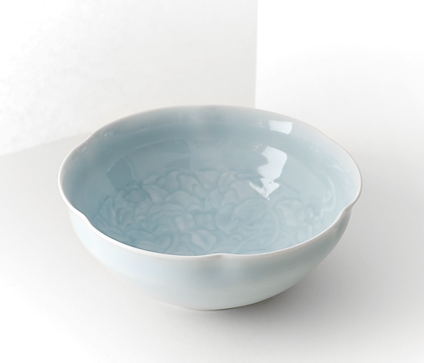 Celadon Lotus Wagashi Bowl